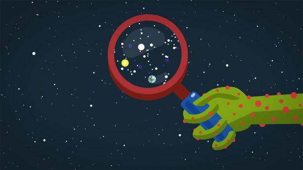 Where are the aliens. Image Credit: Kurzgesagt
